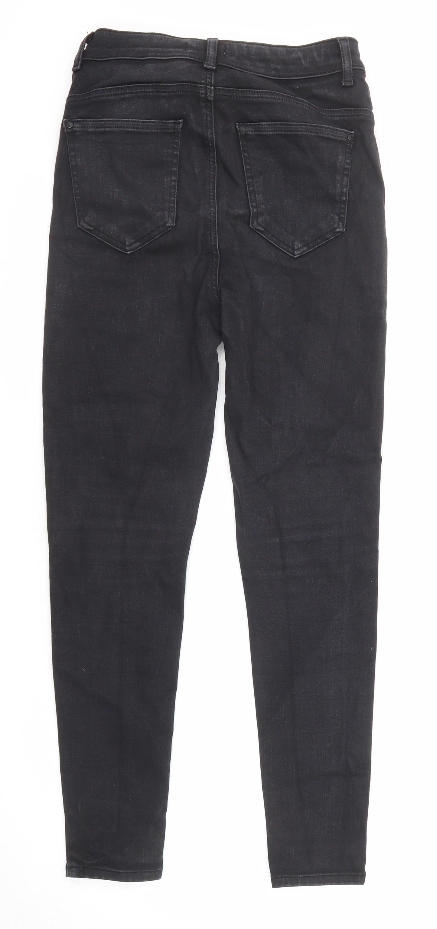 Ipekyol Womens Black Cotton Skinny Jeans Size 10 L26 in Regular Zip
