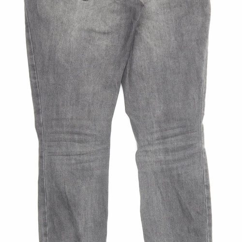 Gap Womens Grey Cotton Skinny Jeans Size 29 in L31 in Regular Zip