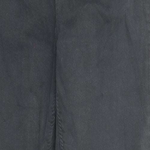 Topshop Womens Black Cotton Skinny Jeans Size 28 in L28 in Regular Zip