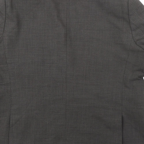 Rohan Mens Grey Wool Jacket Suit Jacket Size 44 Regular