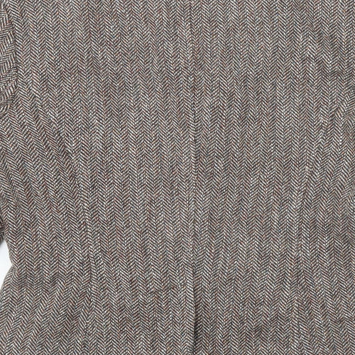 Per Una Womens Multicoloured Wool Jacket Blazer Size 10
