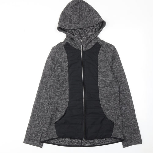 NEXT Womens Grey Jacket Size 12 Zip