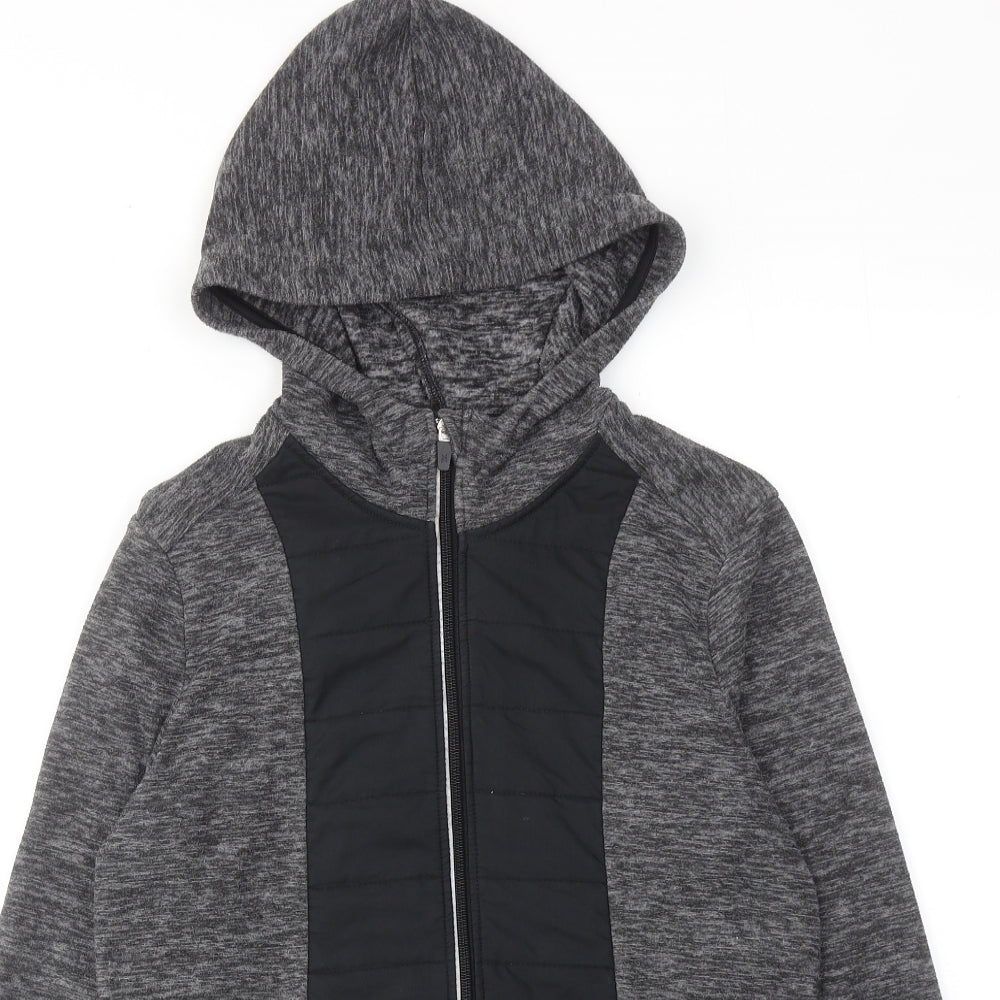NEXT Womens Grey Jacket Size 12 Zip