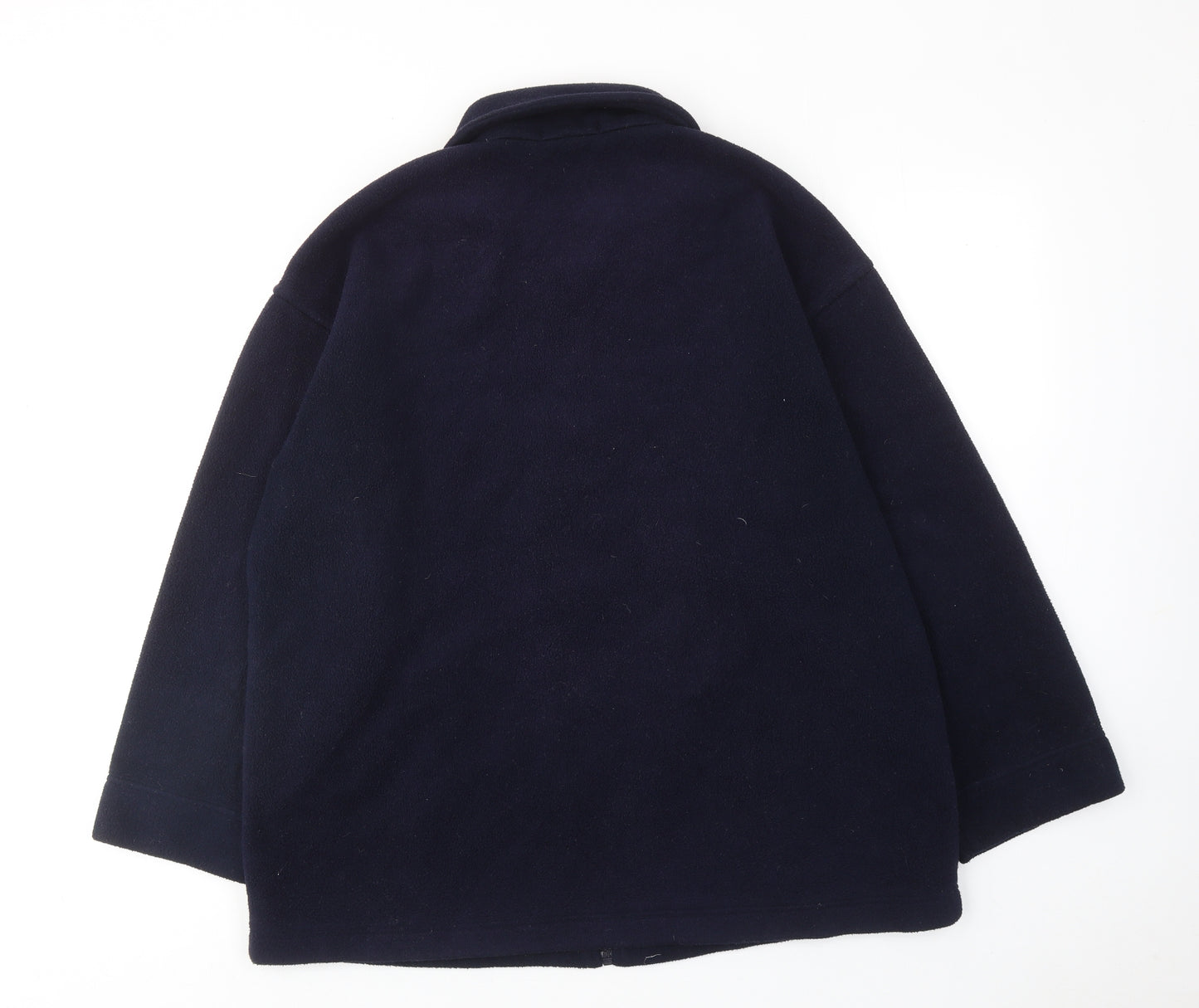 Marks and Spencer Womens Blue Jacket Size 12 Zip