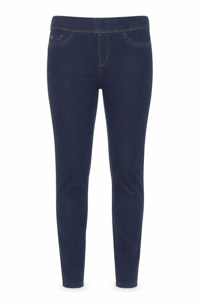 Denim & Co. Womens Blue Cotton Skinny Jeans Size 10 Regular