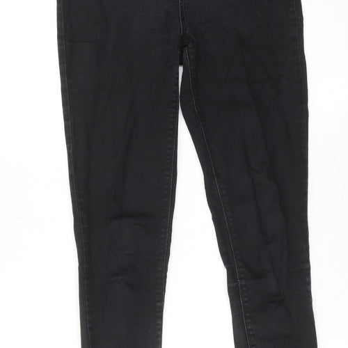 COLLUSION Womens Black Cotton Skinny Jeans Size 29 in L36 in Regular Zip