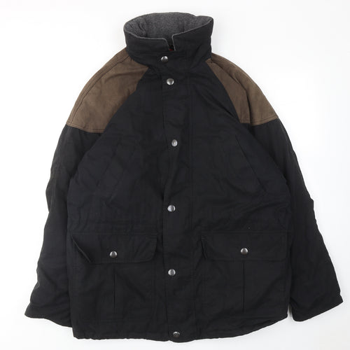 Burton Mens Black Jacket Size M Zip
