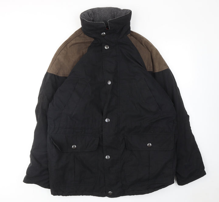 Burton Mens Black Jacket Size M Zip
