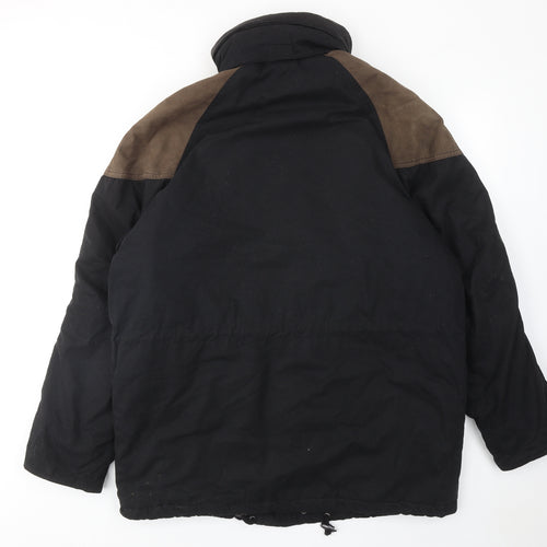 Burton Mens Black Jacket Size M Zip