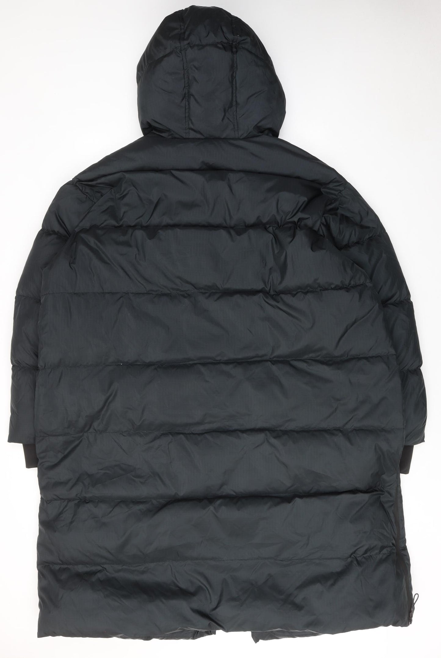 GOODMOVE Womens Black Puffer Jacket Coat Size 8 Zip