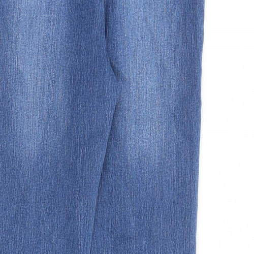 Rica Lewis Womens Blue Cotton Skinny Jeans Size 14 L28 in Slim Zip