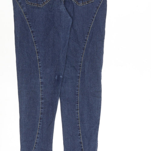 NEXT Womens Blue Cotton Jegging Jeans Size 12 L31 in Regular