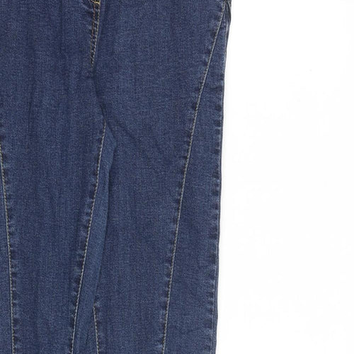 NEXT Womens Blue Cotton Jegging Jeans Size 12 L31 in Regular