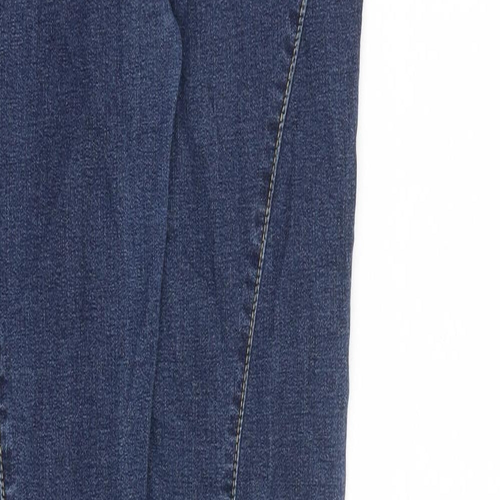 NEXT Womens Blue Cotton Jegging Jeans Size 12 L31 in Regular