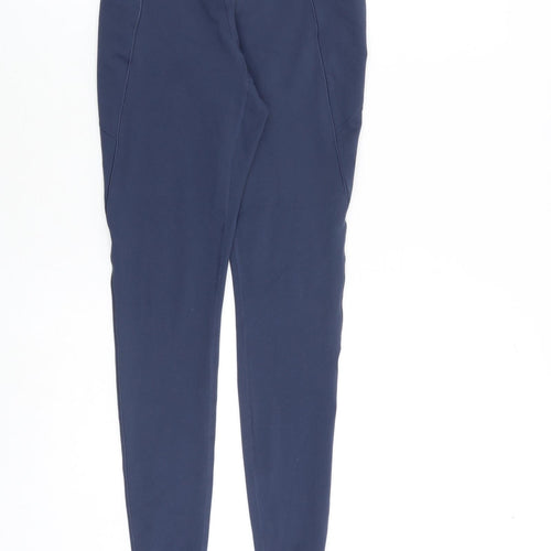 Uniqlo Womens Blue Polyester Carrot Leggings Size S L27 in Regular