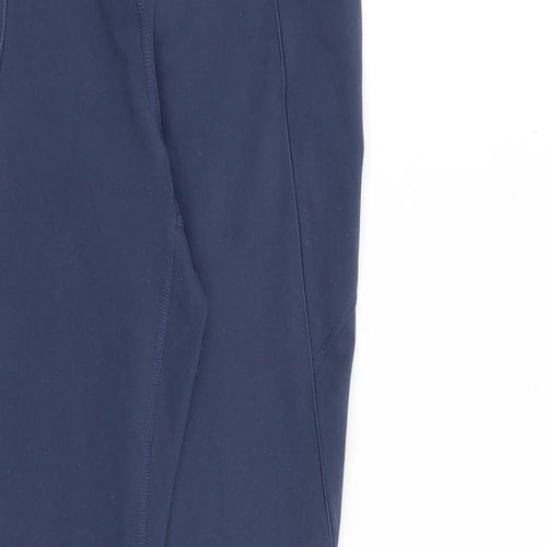 Uniqlo Womens Blue Polyester Carrot Leggings Size S L27 in Regular