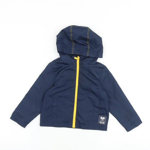 Mo Kids Baby Blue Jacket Size 18-24 Months Zip
