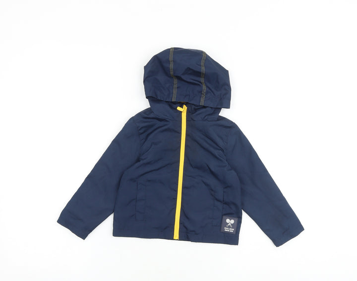 Mo Kids Baby Blue Jacket Size 18-24 Months Zip