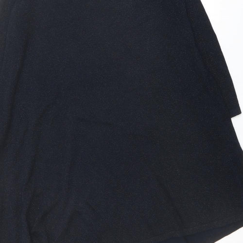 NEXT Womens Blue Round Neck Viscose Pullover Jumper Size 12