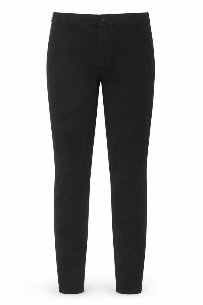 Denim & Co. Womens Black Cotton Skinny Jeans Size 10 L31 in Regular Button