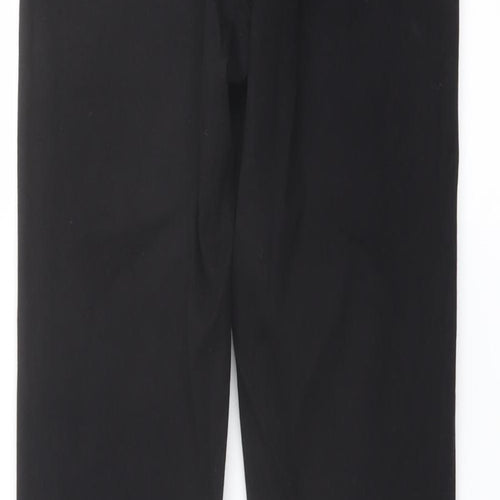 Denim & Co. Womens Black Cotton Skinny Jeans Size 10 L31 in Regular Button