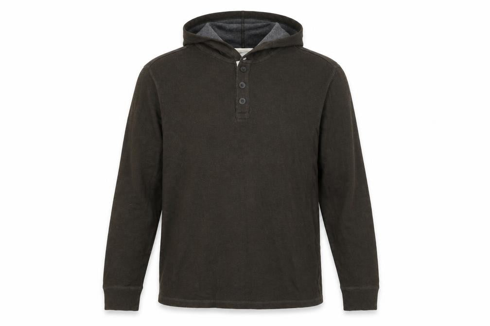 G.H.BASS. Mens Green Cotton Pullover Hoodie Size M
