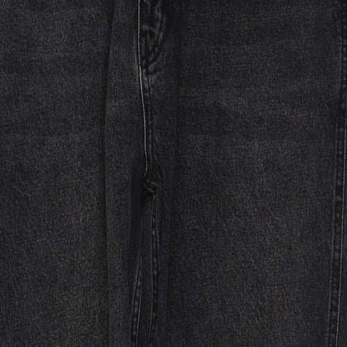 Route One Mens Black Cotton Straight Jeans Size 38 in L24 in Regular Zip