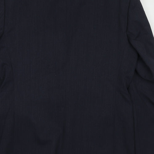 Marks and Spencer Mens Blue Wool Jacket Suit Jacket Size 44 Regular