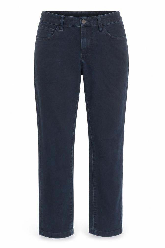 Uniqlo Womens Blue Cotton Straight Jeans Size 29 in L26 in Regular Zip