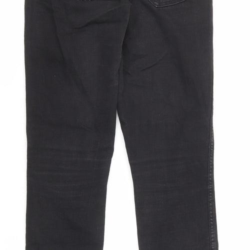 H&M Womens Black Cotton Skinny Jeans Size 27 in L28 in Regular Zip