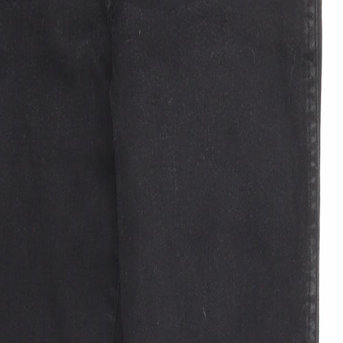 H&M Womens Black Cotton Skinny Jeans Size 27 in L28 in Regular Zip