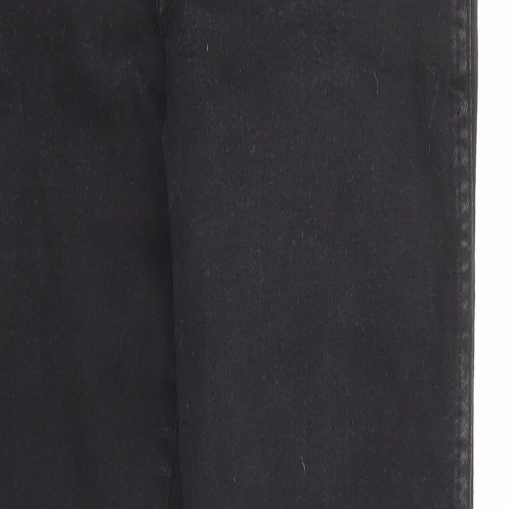 H&M Womens Black Cotton Skinny Jeans Size 27 in L28 in Regular Zip