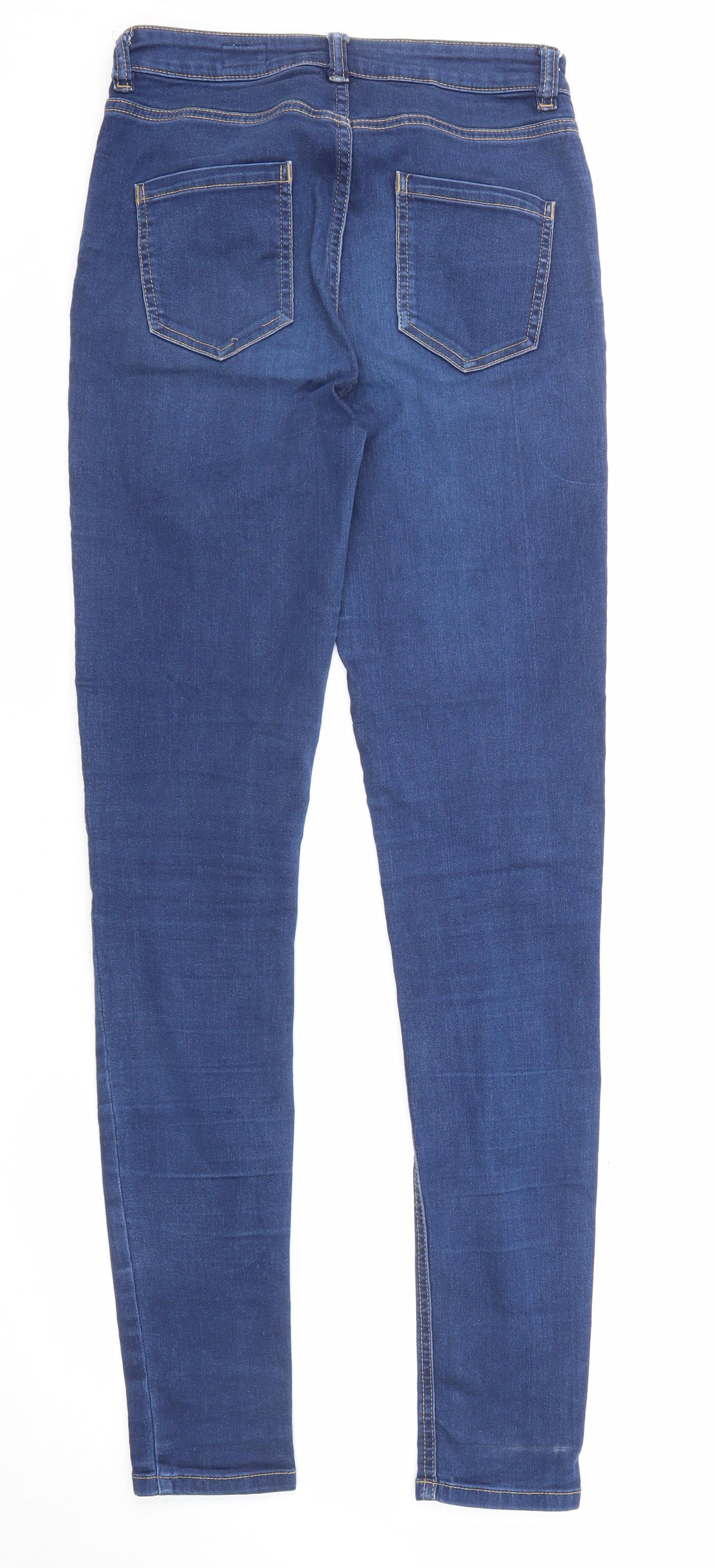 Johnnie B Girls Blue Cotton Skinny Jeans Size 15 Years L30 in Regular Zip