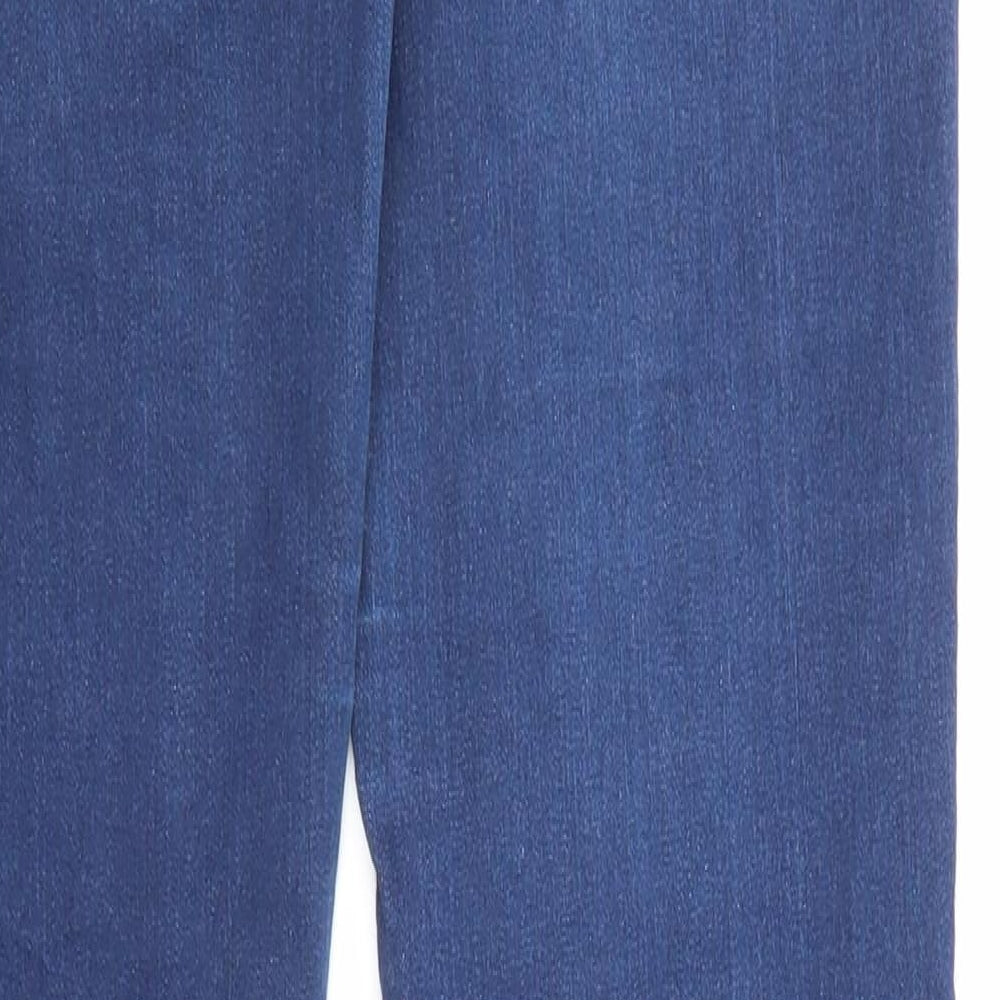 Johnnie B Girls Blue Cotton Skinny Jeans Size 15 Years L30 in Regular Zip
