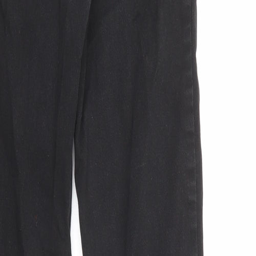 H&M Womens Black Cotton Skinny Jeans Size 8 L29 in Regular Zip
