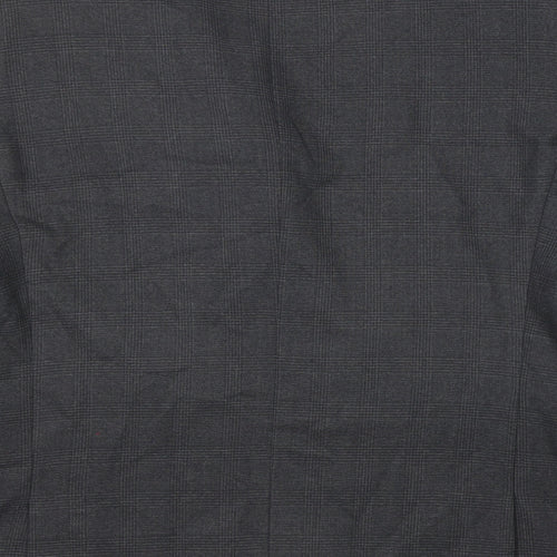 NEXT Mens Black Polyester Jacket Suit Jacket Size 42 Regular