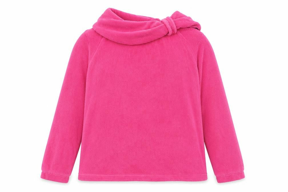 Front view of Per Una women’s pink cotton pullover sweatshirt, size M, pullover