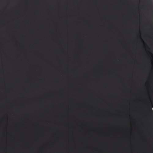Greenwoods Mens Black Polyester Jacket Suit Jacket Size 42 Regular