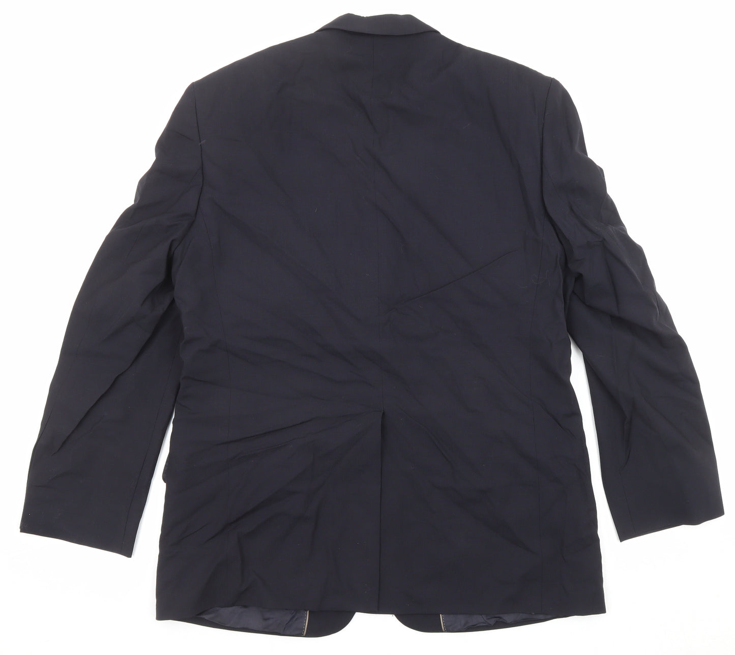 NEXT Mens Blue Wool Jacket Suit Jacket Size 40 Regular