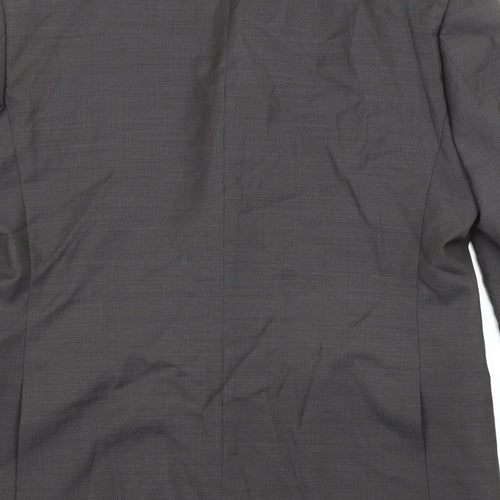Marks and Spencer Mens Grey Wool Jacket Suit Jacket Size 42 Regular