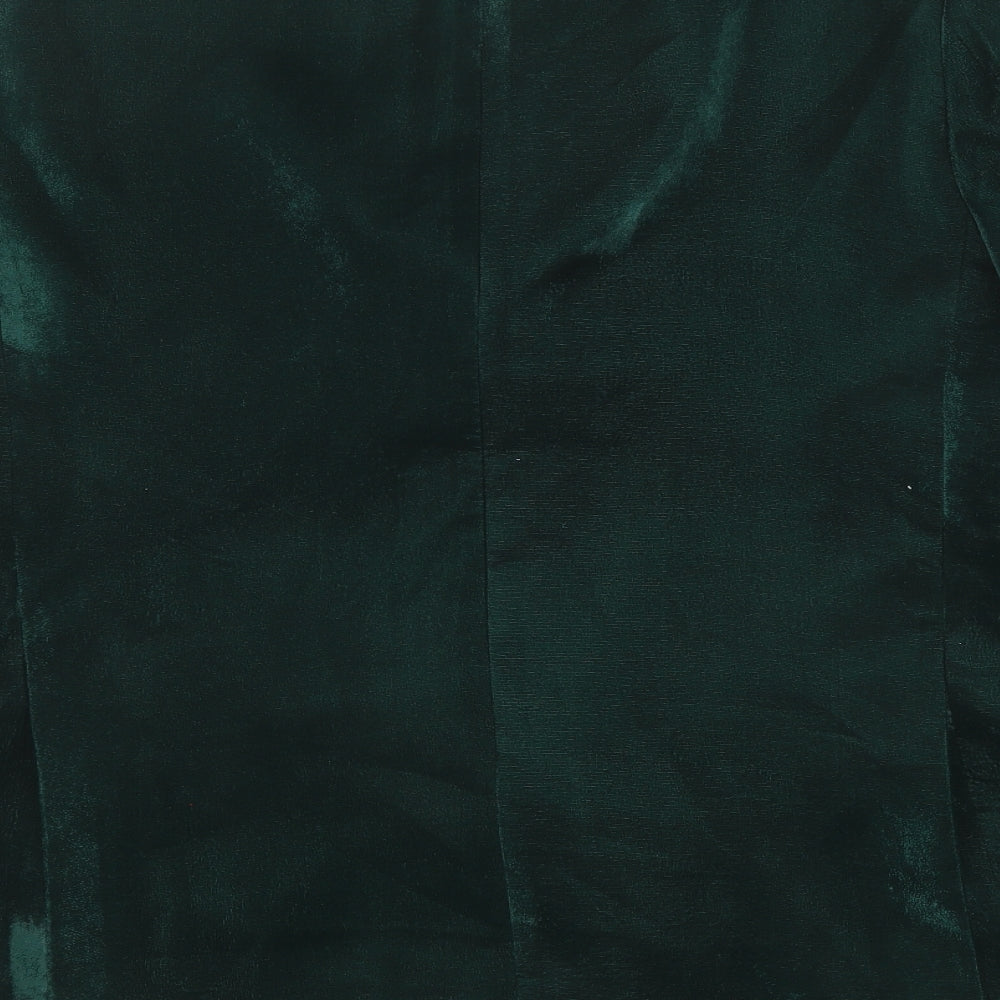 Imperial Stitch Mens Green Wool Jacket Blazer Size 44 Regular