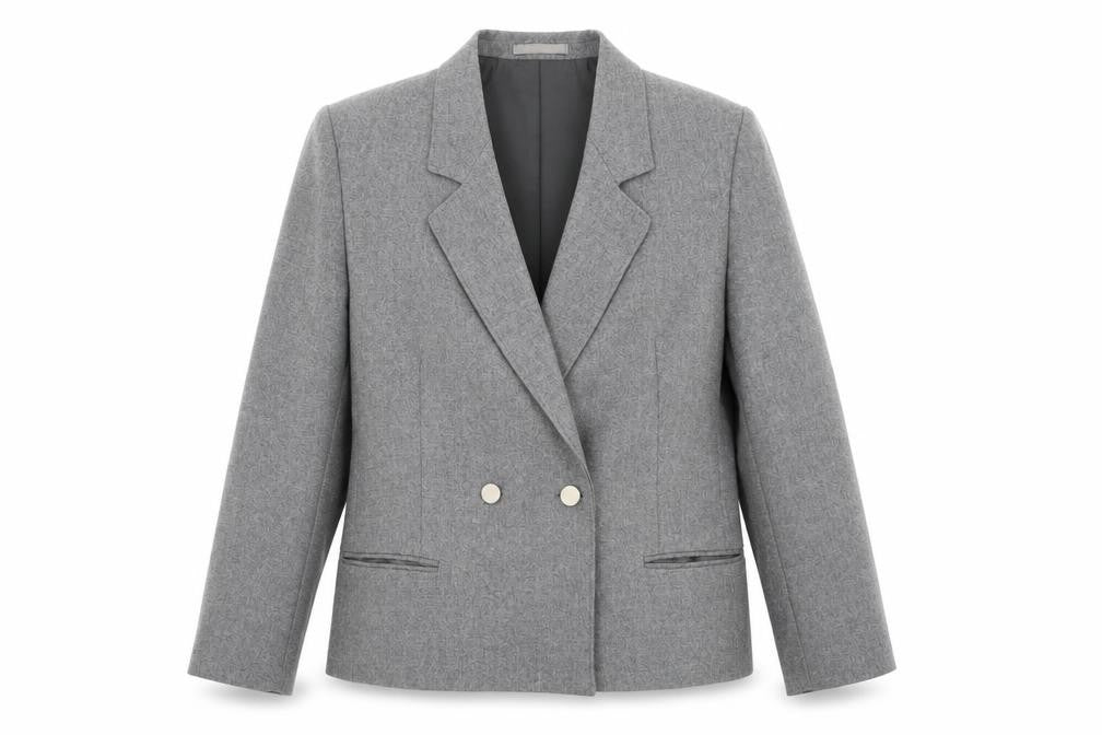 Gleneagles of Scotland Womens Grey Jacket Blazer Size 14 Button