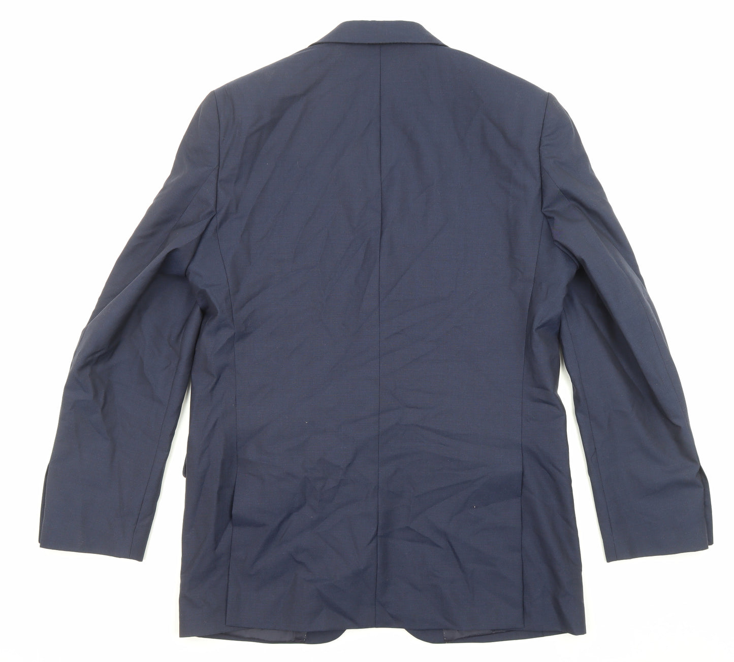 Austin Reed Mens Blue Wool Jacket Suit Jacket Size 42 Regular