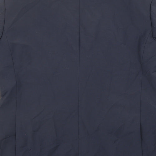 Marks and Spencer Mens Blue Wool Jacket Suit Jacket Size 40 Regular