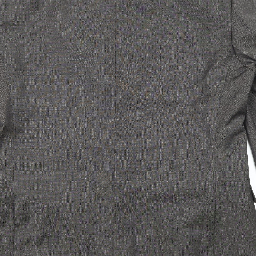 Marks and Spencer Mens Grey Wool Jacket Suit Jacket Size 42 Regular
