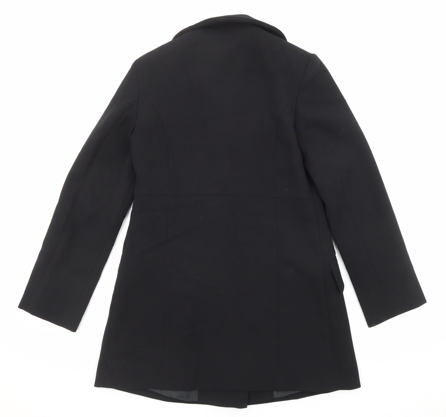 Marks and Spencer Womens Black Jacket Blazer Size 8 Button