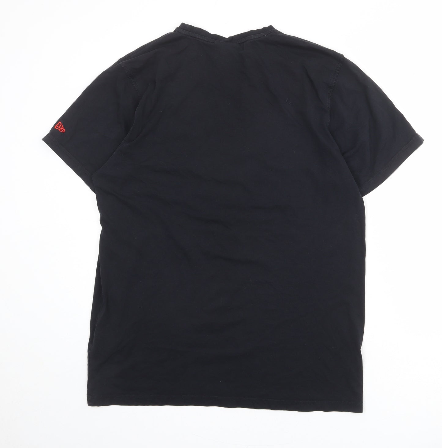 NFL Mens Black Cotton T-Shirt Size XL Round Neck - Kansas City Chiefs