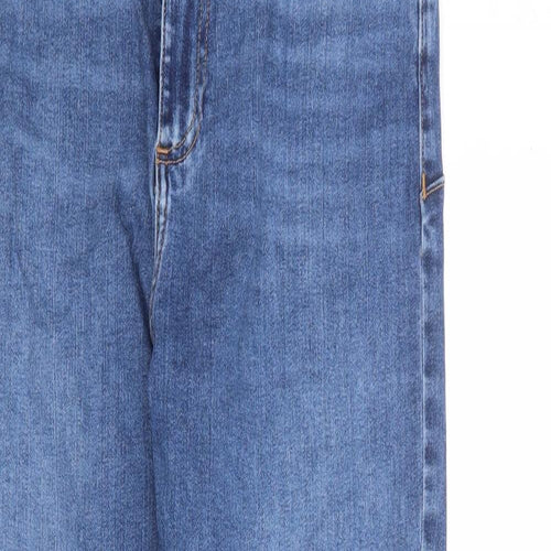 ASOS Mens Blue Cotton Skinny Jeans Size 30 in L30 in Regular Zip