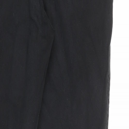 Denim & Co. Womens Black Cotton Skinny Jeans Size 16 L28 in Regular Zip