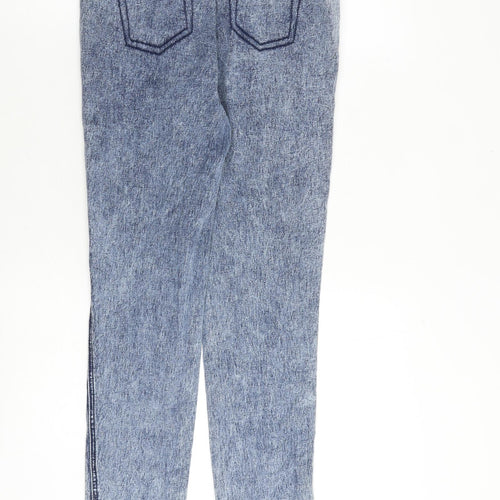 George Womens Blue Cotton Jegging Jeans Size 14 L30 in Regular